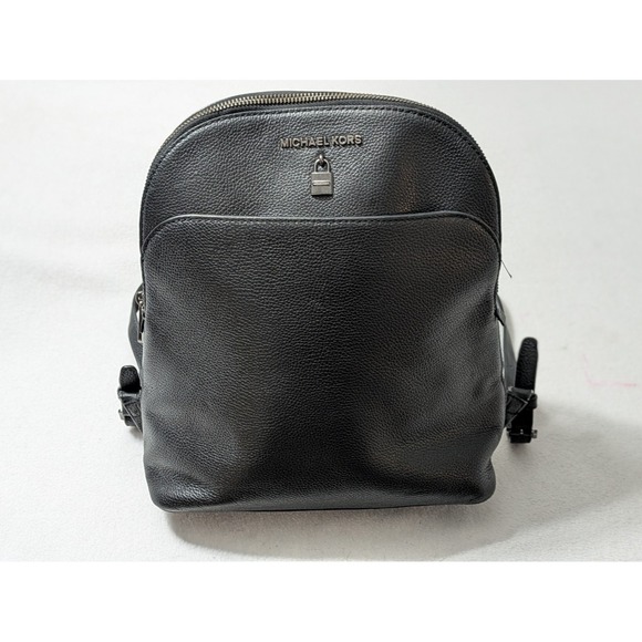 Michael Kors Handbags - Michael Kors Adele Pebbled Leather Backpack Shoulder Bag